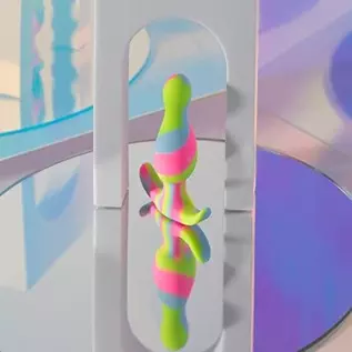 Blush Avant Kaleido Anal Plug - Tapered Head for Easy Insertion - Platinum Cured Puria Silicone - Ultrasilk Smooth - Anchortech 