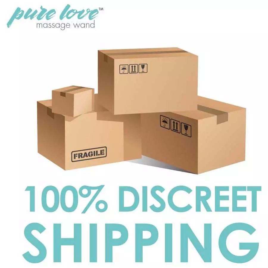 Pure Love Vibrator Wand, Personal Body Massager, Rechargeable Usb, Pink