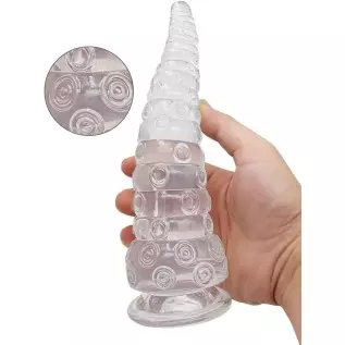 Anal Butt Plug Expanding Anal Sex Toy for Women Dildo Waterproof for Trainer Beginner BDSM Toys Fetish for Couples(M)