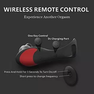 3-in-1 Remote Control Prostate Massager Vibrator with Penis Ring and Ball Loop, 9 Speeds Rechargeable Anal Sex Toy Waterproof G- 3-in-1 Remote Control Prostate Massager Vibrator with Penis Ring and Ball Loop, 9 Speeds Rechargeable Anal Sex Toy Waterproof G-