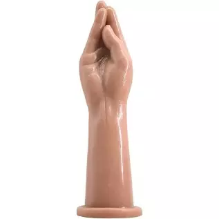 Anal Plug for Fist Sex, The Fister Hand Butt Plug with Hand Free Suction Cup, Forearm Dildo Sex Toy for Vaginal or Anal Fisting 