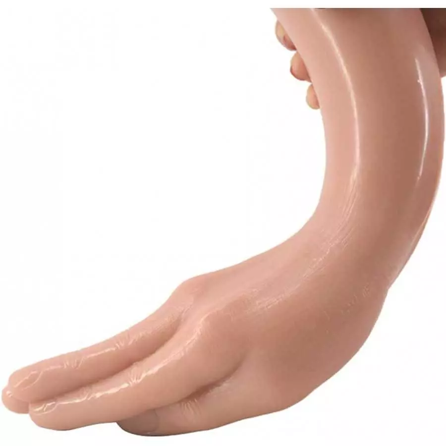 Anal Plug for Fist Sex, The Fister Hand Butt Plug with Hand Free Suction Cup, Forearm Dildo Sex Toy for Vaginal or Anal Fisting 
