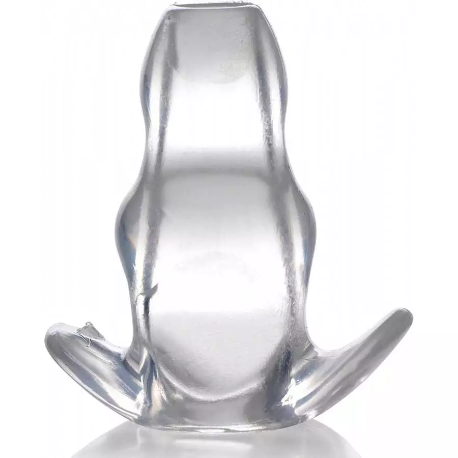 Master Series Clear View Hollow Anal Plug - Medium, (AG732-Med) Master Series Clear View Hollow Anal Plug - Medium, (AG732-Med)