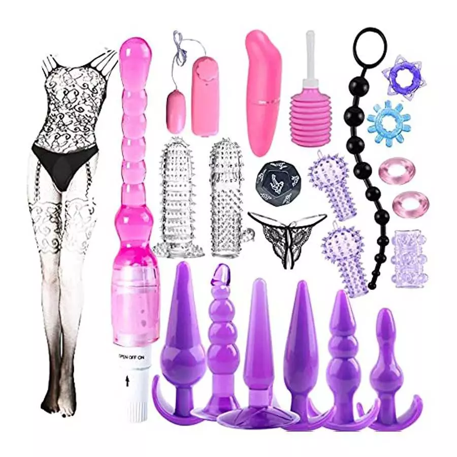 BOXIFA 23Pcs Penis Ring Sleeve Silicone Anal Plug Sex Toys for Butt Plug BOXIFA 23Pcs Penis Ring Sleeve Silicone Anal Plug Sex Toys for Butt Plug