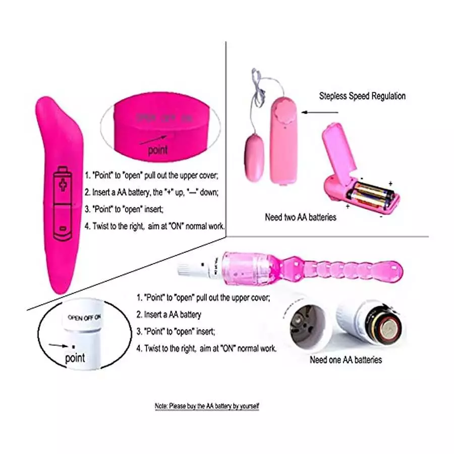 BOXIFA 23Pcs Penis Ring Sleeve Silicone Anal Plug Sex Toys for Butt Plug