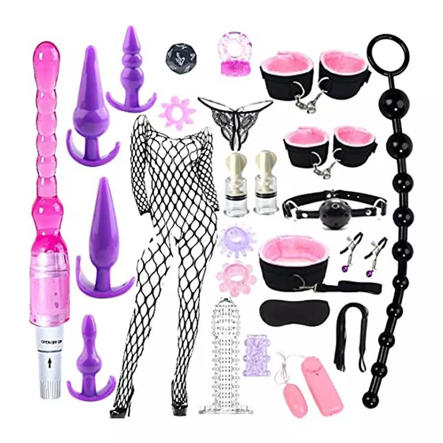 26PCS Anal Plug Set BDSM Restraints Couples Toys for Women Men Sex Toy 26PCS Anal Plug Set BDSM Restraints Couples Toys for Women Men Sex Toy