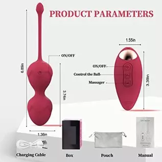 Anaranja Vibrator Sex Toy with Remote Control Vibrators 10 Modes Dildos with Silicone Waterproof Adult Sex Toys for Women and Co