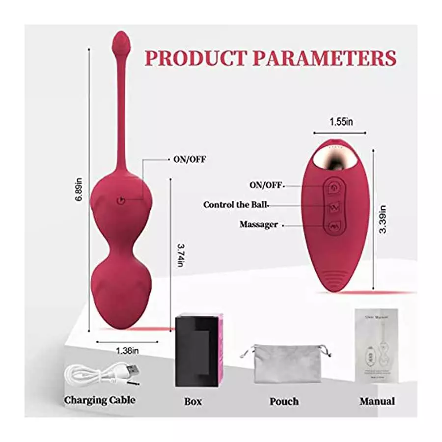 Anaranja Vibrator Sex Toy with Remote Control Vibrators 10 Modes Dildos with Silicone Waterproof Adult Sex Toys for Women and Co