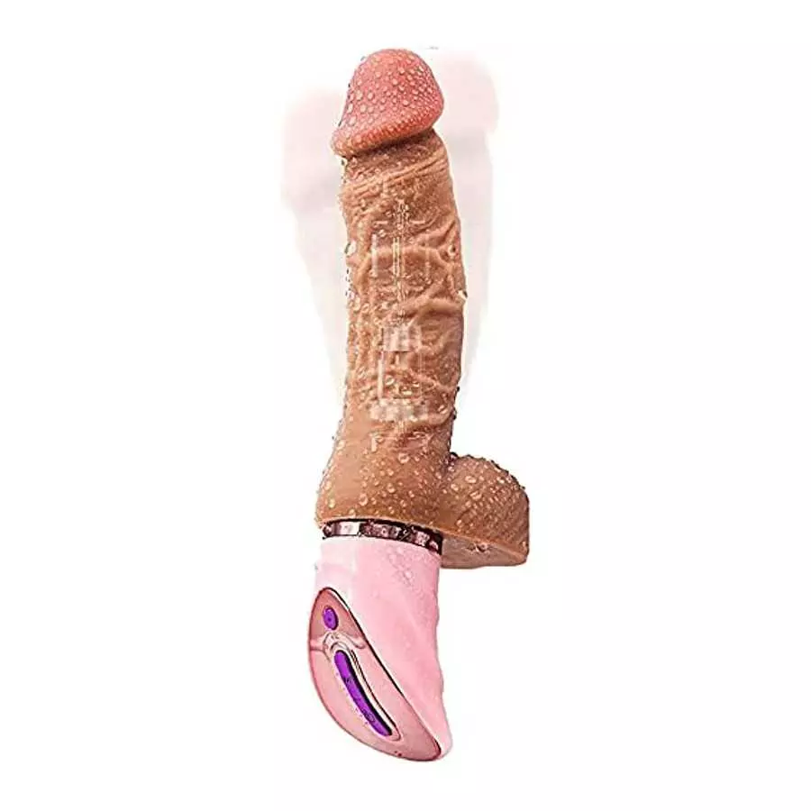 Realistic Vibrating Dildo Vibrator Vibration Modes Dildo with Strong Suction Cup for G Spot Anal Clitoral Stimulation Sex Toy fo