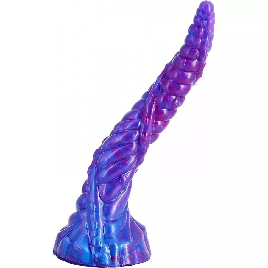 Realistic S-Shaped 10 inch Dragon Suction Cup Dildo, Long Pink Silicone Dildos Barde Shape Anal Butt Plug Adult Toys Dildo for W