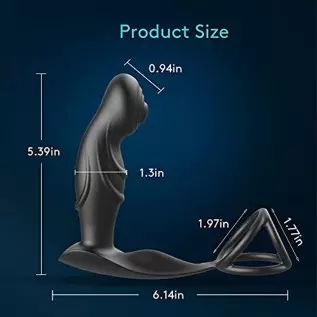 Prostate Massager Anal Vibrator with Cock Ring Anal Toy Plug Sex Toys APP Control 9 Vibration and Tapping Butt Plug G Spot Vibra Prostate Massager Anal Vibrator with Cock Ring Anal Toy Plug Sex Toys APP Control 9 Vibration and Tapping Butt Plug G Spot Vibra