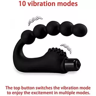 Butt Plugs for Women or Men, Adult Sex Toy, Vibrating Anal and Vaginal Masturbation Wand, top Pellet for Extra Pleasure, IPX6 Wa Butt Plugs for Women or Men, Adult Sex Toy, Vibrating Anal and Vaginal Masturbation Wand, top Pellet for Extra Pleasure, IPX6 Wa