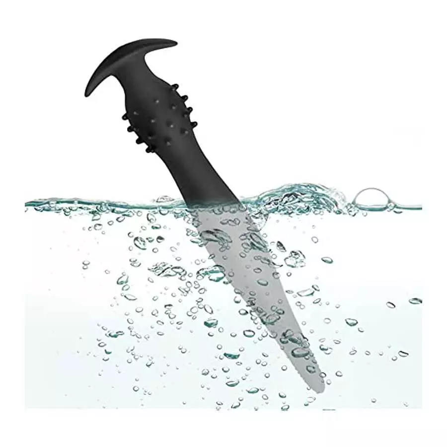 Inflatable Anal Plug Sex Toys with Detachable Needle Silicone Butt Plug Dildo Butt Expand Trainer Backdoor Stimulator SM Anus Se