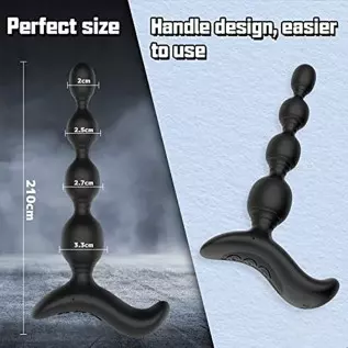 Electric Shock Anal Vibrator Prostate Stimulator, XINBALE 10 Vibration Modes Electric Stimulation Butt Plug Vibrating Anal Plug Electric Shock Anal Vibrator Prostate Stimulator, XINBALE 10 Vibration Modes Electric Stimulation Butt Plug Vibrating Anal Plug