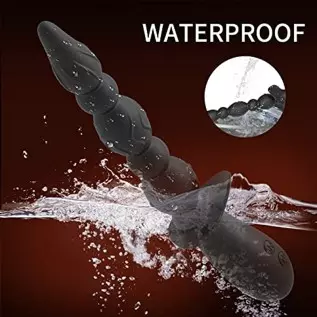 Hisionlee Vibrating Prostate Massager Anal Vibrator - Sex Toys 10 Patterns Anal Plug, G-spot Vibrator ,3 Reinforced Motors,Adult Hisionlee Vibrating Prostate Massager Anal Vibrator - Sex Toys 10 Patterns Anal Plug, G-spot Vibrator ,3 Reinforced Motors,Adult