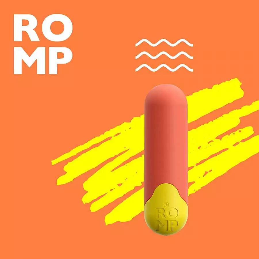 ROMP Riot Bullet Vibrator for Women - Mini Clitoral Vibrator for Her - 6 Intensity Levels & 4 Patterns for Clit Stimulation - So