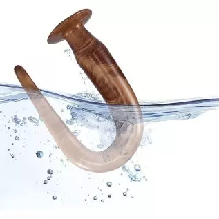 FST Anal Plug Soft Butt Plug Gold Plated Anal Dildo Long Anal Sex Toys for Men Women FST Anal Plug Soft Butt Plug Gold Plated Anal Dildo Long Anal Sex Toys for Men Women