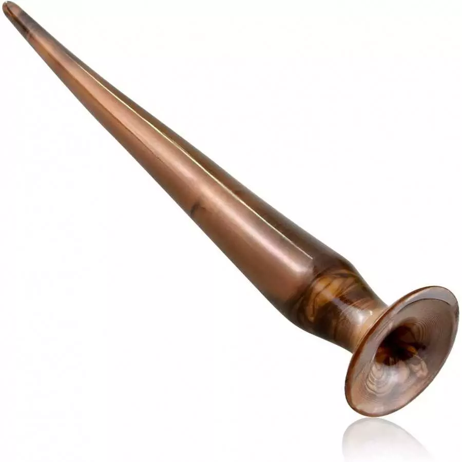 FST Anal Plug Soft Butt Plug Gold Plated Anal Dildo Long Anal Sex Toys for Men Women