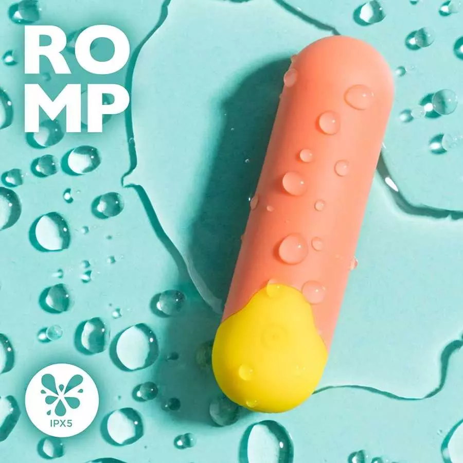 ROMP Riot Bullet Vibrator for Women - Mini Clitoral Vibrator for Her - 6 Intensity Levels & 4 Patterns for Clit Stimulation - So