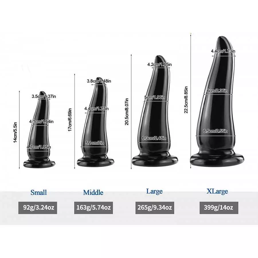 Super Soft Tentacle Anal Plug, 6.69 inch Clear Flexible Dildo Sex Toys for Women,Men