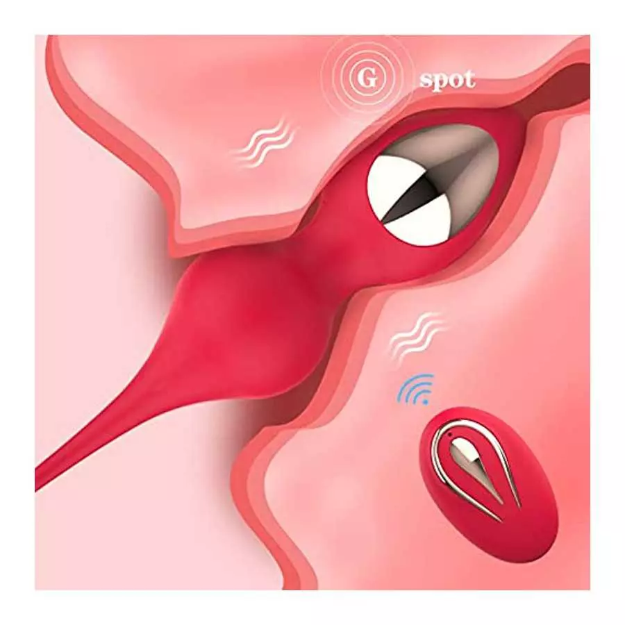 Bullet Vibrator with Remote Control for Clitoral Anal Stimulation, Vaginal G spot Stimulator Kit with 12 Vibration Modes, Rechar