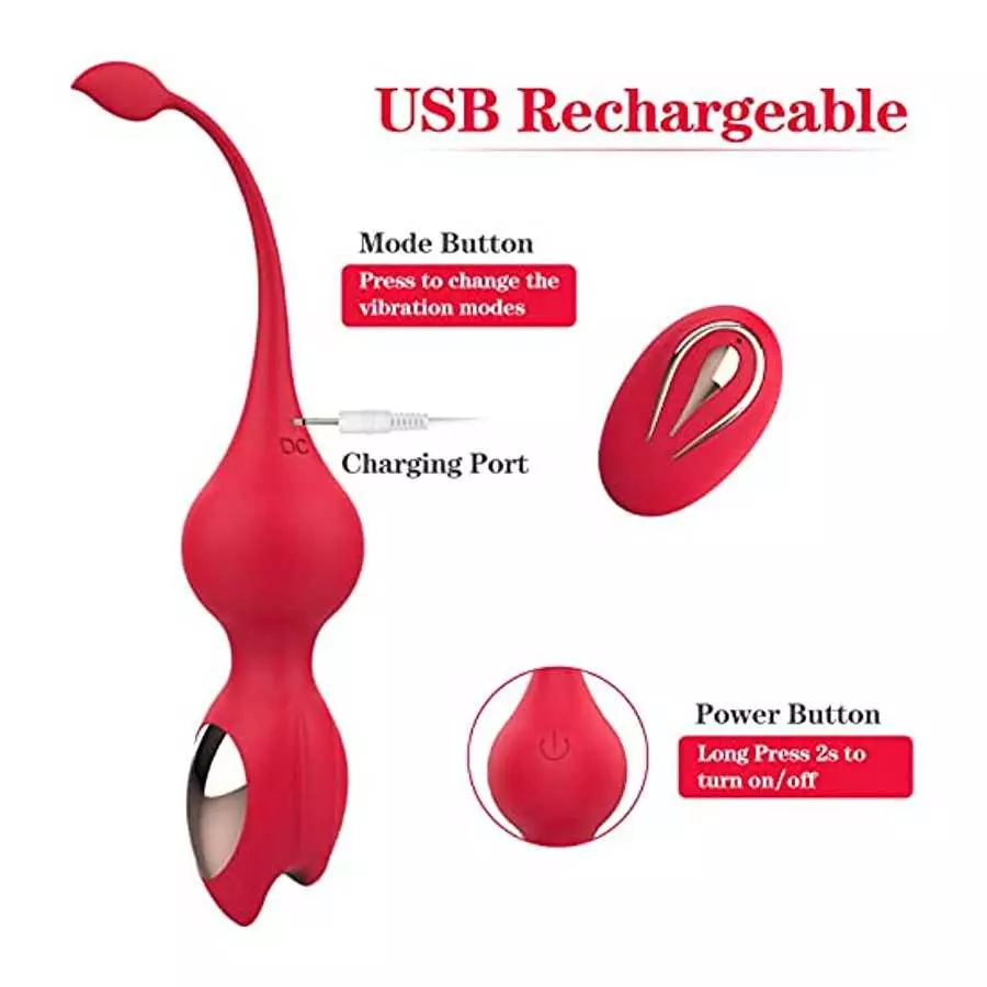 Bullet Vibrator with Remote Control for Clitoral Anal Stimulation, Vaginal G spot Stimulator Kit with 12 Vibration Modes, Rechar