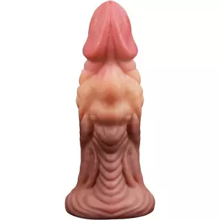 9.5" Large Butt Plug Anal Toy Anal Plugs Handmade Silicone Realistic Dildo Wolf Dildo with Dual Density Realistic Huge Suction C