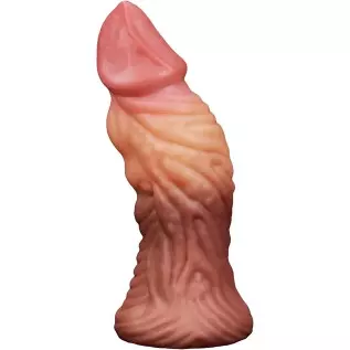 9.5" Large Butt Plug Anal Toy Anal Plugs Handmade Silicone Realistic Dildo Wolf Dildo with Dual Density Realistic Huge Suction C