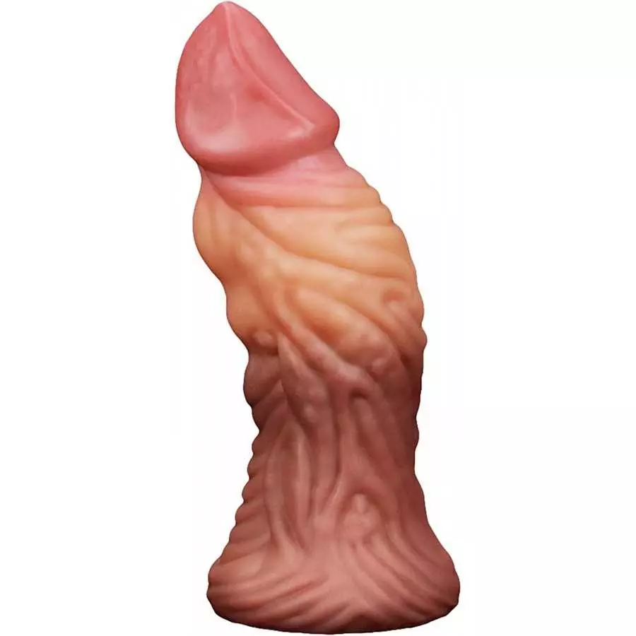 9.5" Large Butt Plug Anal Toy Anal Plugs Handmade Silicone Realistic Dildo Wolf Dildo with Dual Density Realistic Huge Suction C