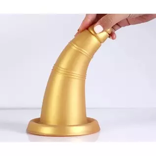 FST Super Soft Liquid Silicone Anal Plug Ice Cream Cones Exterior Design Adult Toy Vaginal Massage Prostate Stimulation Double U