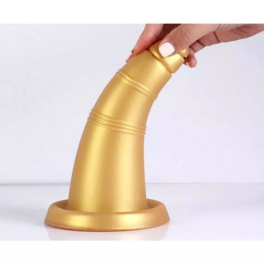 FST Super Soft Liquid Silicone Anal Plug Ice Cream Cones Exterior Design Adult Toy Vaginal Massage Prostate Stimulation Double U