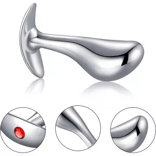 Anal Plugs Luxury Jewelry 3pcs Trainer Kit Butt Plugs with Flared Base Prostate Massage Stimulation Sex Toys for Women Men Begin Anal Plugs Luxury Jewelry 3pcs Trainer Kit Butt Plugs with Flared Base Prostate Massage Stimulation Sex Toys for Women Men Begin