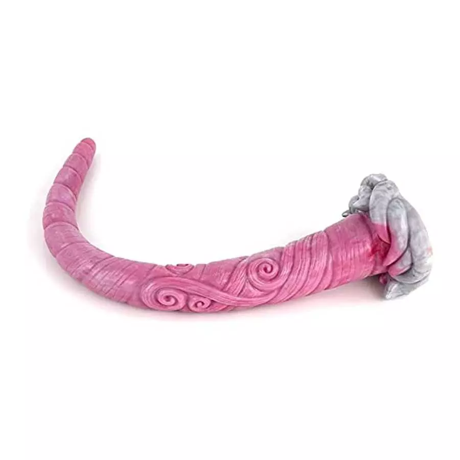 Long G Spot Dildo Liquid Silicone Anal Butt Plug Suction Cup Prostate Massage Flexible Anal Sex Toys for Women Men Sex Factory (