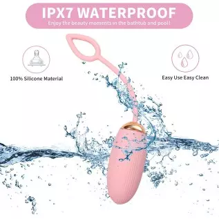 EINNEK Bullet Vibrator Remote Control Adult Sensory Sex Toy Rechargeable Clitoral and G-Spot Vibrator for Women & Couples, Oval 