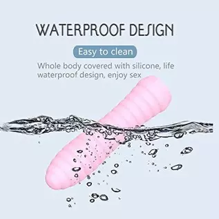 Mini Silicone Vibrating Bullet for Women Pleasure Personal Nipple Clitorals Stimulator Anal Plug with 12 Vibration Modes Vaginal