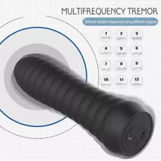 Mini Silicone Vibrating Bullet for Women Pleasure Personal Nipple Clitorals Stimulator Anal Plug with 12 Vibration Modes Vaginal