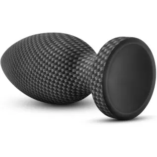 Blush Spark - 5 Inch Anal Butt Plug - Pure Platinum Puria Silicone - Enveloped in Satin Smooth Ultrasilk - 2" Max Width - Sturdy