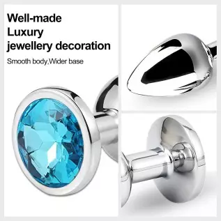 Stainless Steel Anal Plug Butt Toys Luxury Jewelry Design Fetish Anal Sex Trainer Expanding Butt Plugs S&M Adult Gay Woman Man S Stainless Steel Anal Plug Butt Toys Luxury Jewelry Design Fetish Anal Sex Trainer Expanding Butt Plugs S&M Adult Gay Woman Man S