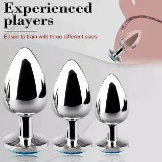 Stainless Steel Anal Plug Butt Toys Luxury Jewelry Design Fetish Anal Sex Trainer Expanding Butt Plugs S&M Adult Gay Woman Man S Stainless Steel Anal Plug Butt Toys Luxury Jewelry Design Fetish Anal Sex Trainer Expanding Butt Plugs S&M Adult Gay Woman Man S
