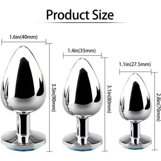 Stainless Steel Anal Plug Butt Toys Luxury Jewelry Design Fetish Anal Sex Trainer Expanding Butt Plugs S&M Adult Gay Woman Man S Stainless Steel Anal Plug Butt Toys Luxury Jewelry Design Fetish Anal Sex Trainer Expanding Butt Plugs S&M Adult Gay Woman Man S