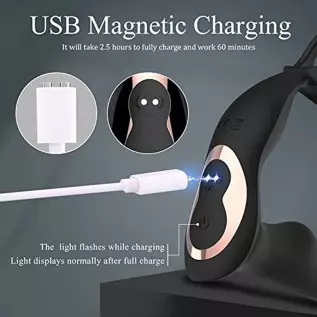 4 in 1 Anal Vibrator Prostate Massagers with 360° Rotating Anal Butt Plug Stimulator and Cock Rings, Remote Control 7 Rotating S 4 in 1 Anal Vibrator Prostate Massagers with 360° Rotating Anal Butt Plug Stimulator and Cock Rings, Remote Control 7 Rotating S