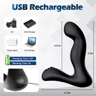 Prostate Massager Anal Vibrator Adult Sex Toys for Men Women with Remote Control & APP Anal Butt Plug Quiet Wiggling,Pulsating 9 Prostate Massager Anal Vibrator Adult Sex Toys for Men Women with Remote Control & APP Anal Butt Plug Quiet Wiggling,Pulsating 9
