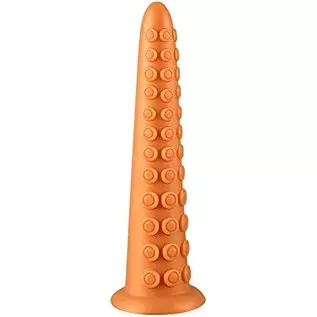 Anal Plug Sex Toys, Octopus Butt Plug G-spot Orgasm Masturbator with Octopus Shape Thread Circle Design&Strong Suction Cup Anal 