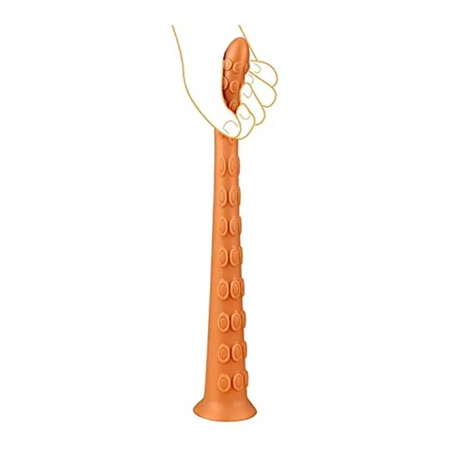 Anal Plug Sex Toys, Octopus Butt Plug G-spot Orgasm Masturbator with Octopus Shape Thread Circle Design&Strong Suction Cup Anal 