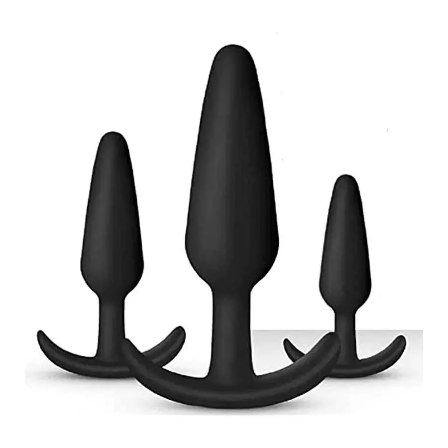 Cone Silicone Training Kit, DINGUS Three Different Sizes Silicone Cone Plug Training kit, Beginner to Advanced User Horn Base, L Cone Silicone Training Kit, DINGUS Three Different Sizes Silicone Cone Plug Training kit, Beginner to Advanced User Horn Base, L