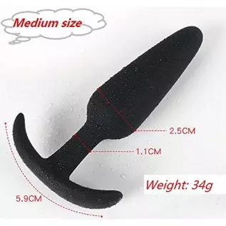 Cone Silicone Training Kit, DINGUS Three Different Sizes Silicone Cone Plug Training kit, Beginner to Advanced User Horn Base, L