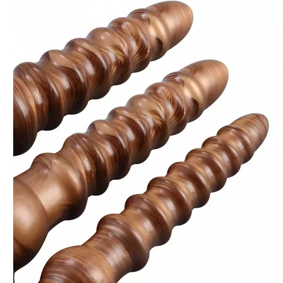 Anal Beads Butt Plugs Beginners Anal Plug Trainer Kit with Narrow Flared Base for Comfortable Long-Term Wear G-spot Stimulation 