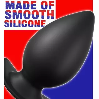 MEBAULT Anal Plug Butt Plug with Safe Curved Base Prostate Massager Dilator Sex Toy for Men Women Masturbation (L)