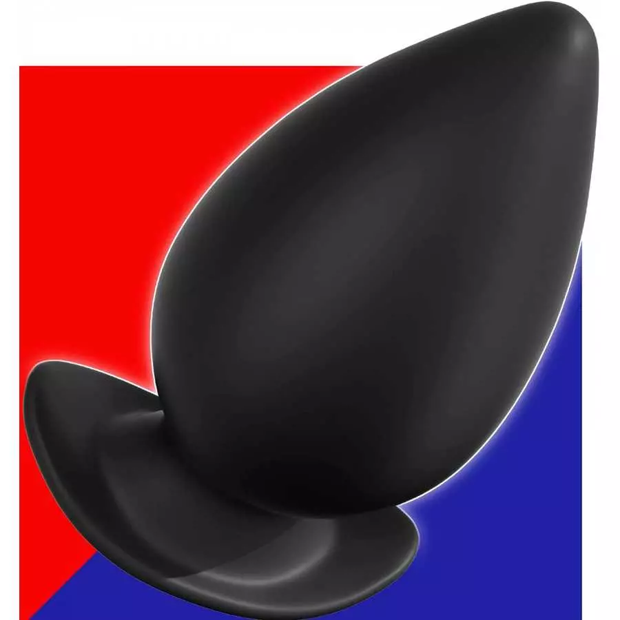 MEBAULT Anal Plug Butt Plug with Safe Curved Base Prostate Massager Dilator Sex Toy for Men Women Masturbation (L)