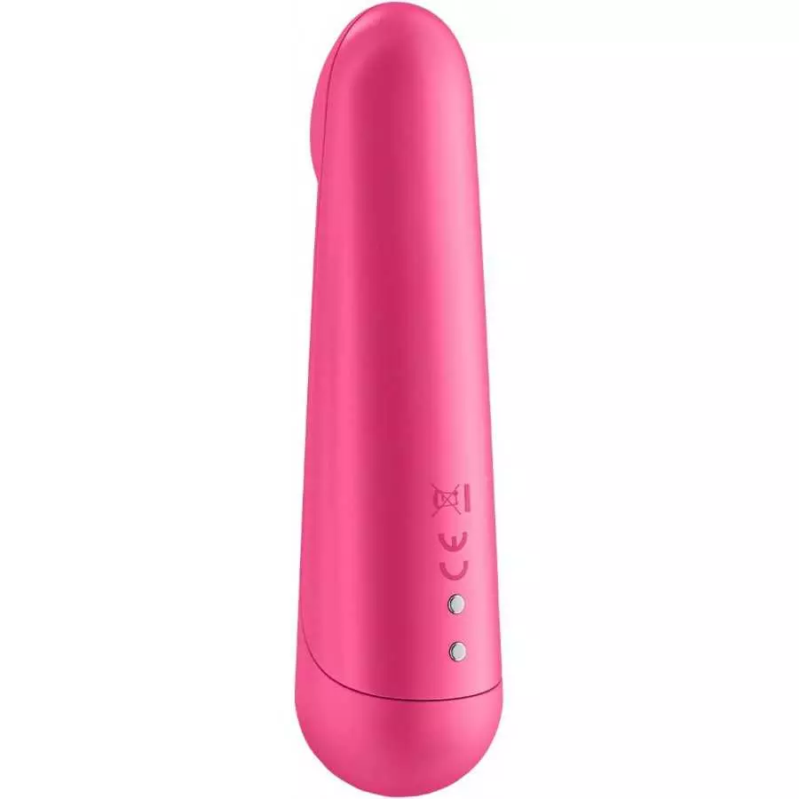 Satisfyer Ultra Power Bullet 3 Mini Bullet Vibrator - Clitoral Stimulator, Personal Massager, Flat Beveled Tip - Portable, Water